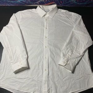 Haggar Men's White Dress Shirt